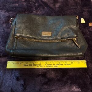 Kate Spade Black Leather Clutch